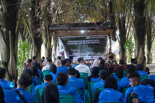FH UIR memperkuat implementasi Tri Dharma Perguruan Tinggi melalui MoA