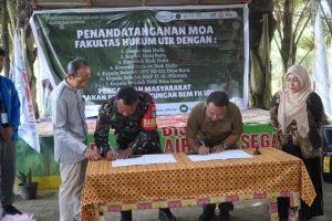 Penandatanganan Memorandum of Agreement Fakultas Hukum UIR