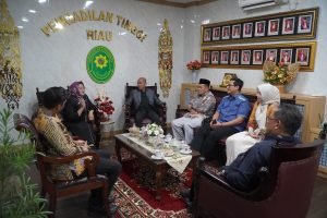 Kegiatan ramah tamah Fakultas Hukum UIR bersama Pengadilan Tinggi Riau