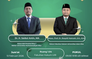 MOA dengan MUI Riau Sambut Ramadhan