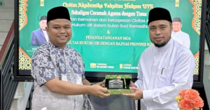 Kerja sama Fakultas Hukum UIR dan BAZNAS Riau melalui MoA