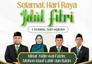 Ucapan Selamat Hari Raya Idul Fitri 1447 H Fakultas Hukum UIR